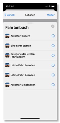 | Fahrtenbuch Automation | 