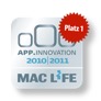1. Platz Mac Life App Innovation 2010 | 2011